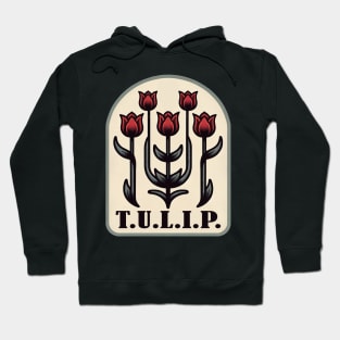 Theological Tulip Emblem Tee Design Hoodie